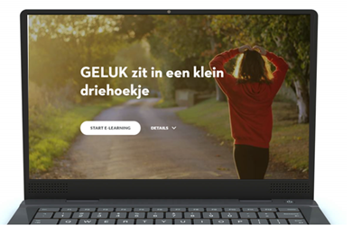 Geluk zit in een klein driehoekje